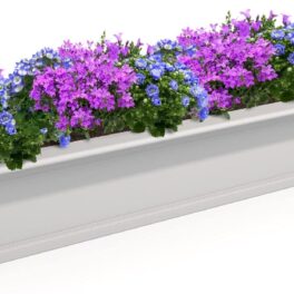 Mayne 4826-W Yorkshire Window Box, 6-Foot, White